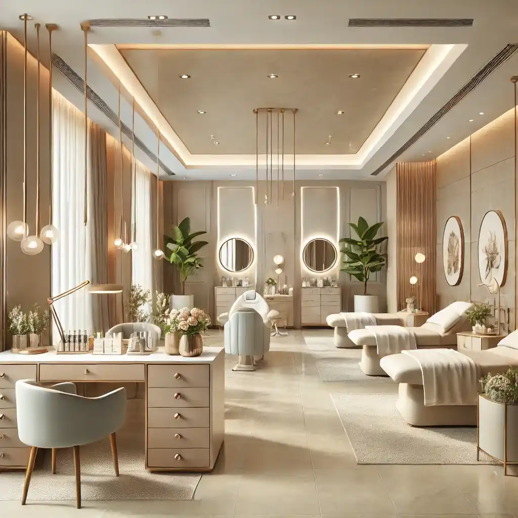 desain interior klinik kecantikan jogja